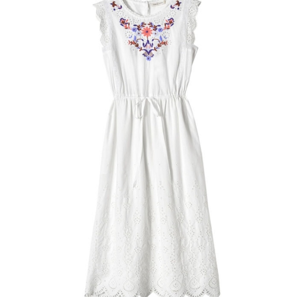 Rebecca Taylor White Embroidered eyelet Dress - Picture 3 of 13